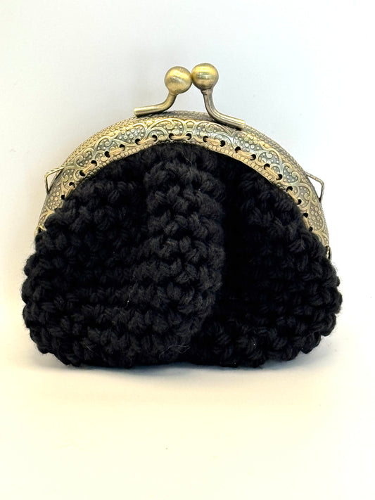 Handmade Crochet Coin Purse Made From 100% Cotton Yarn