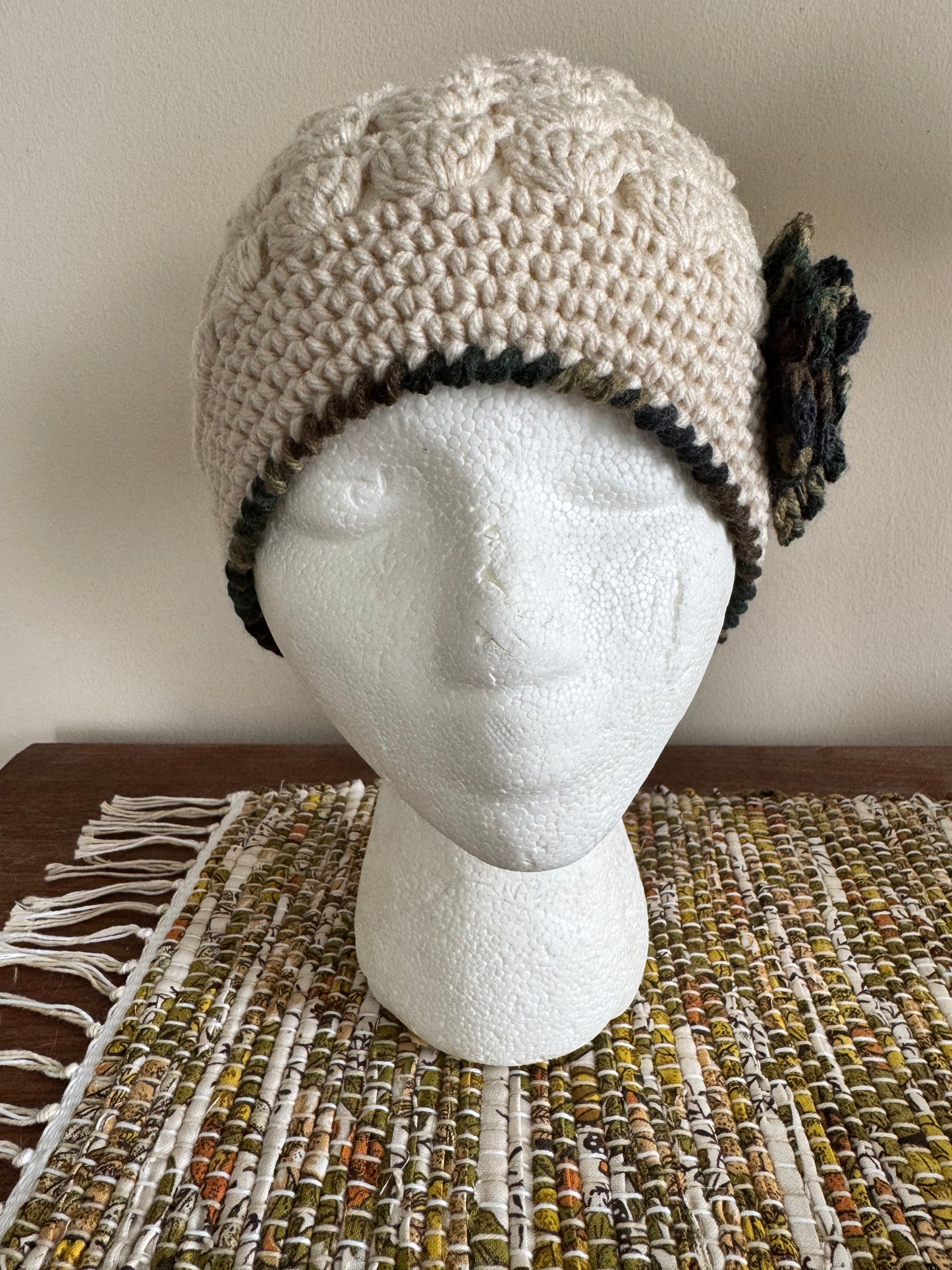 Handmade Crochet 1920s Hat