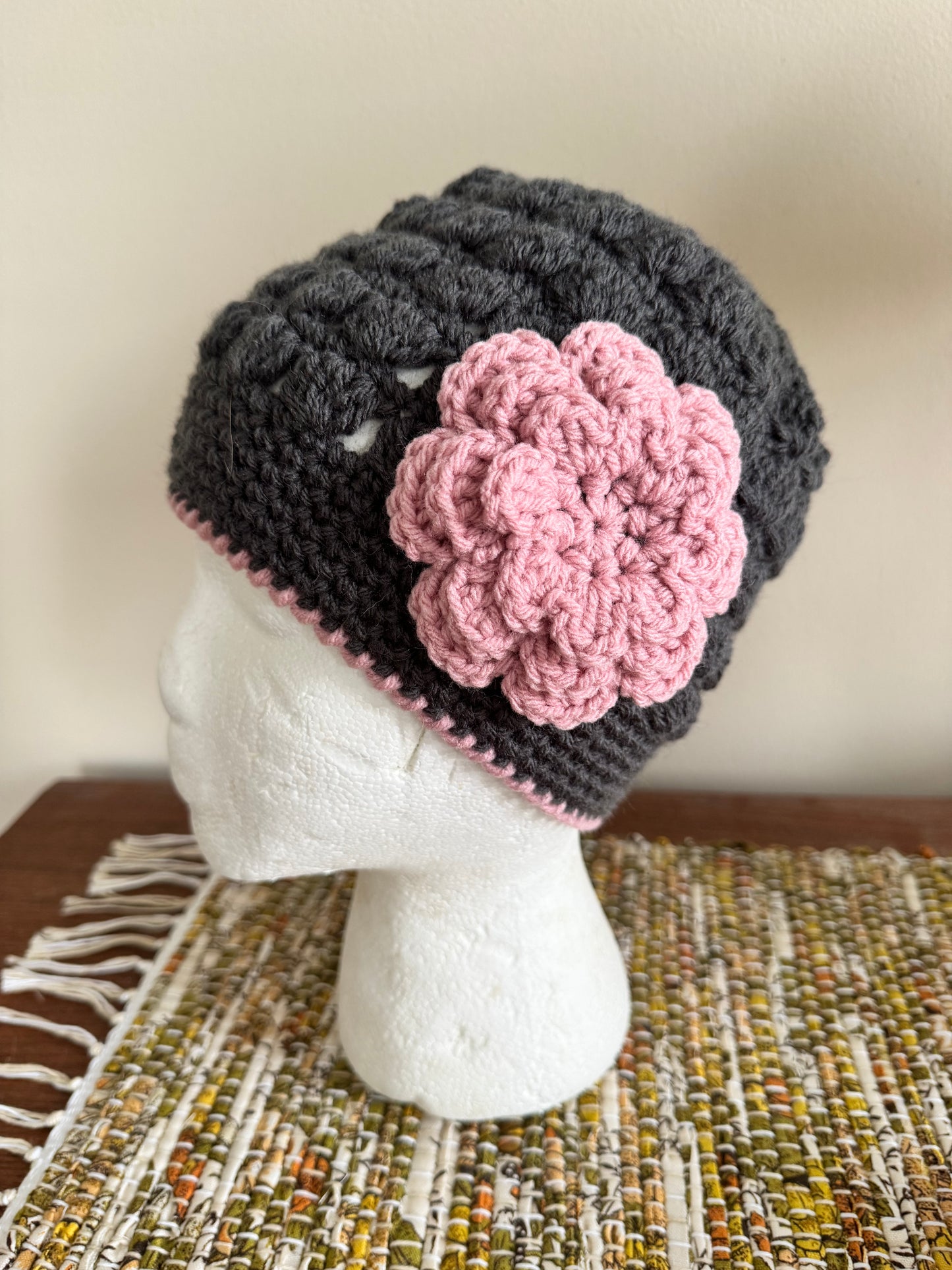 Handmade Crochet 1920s Hat