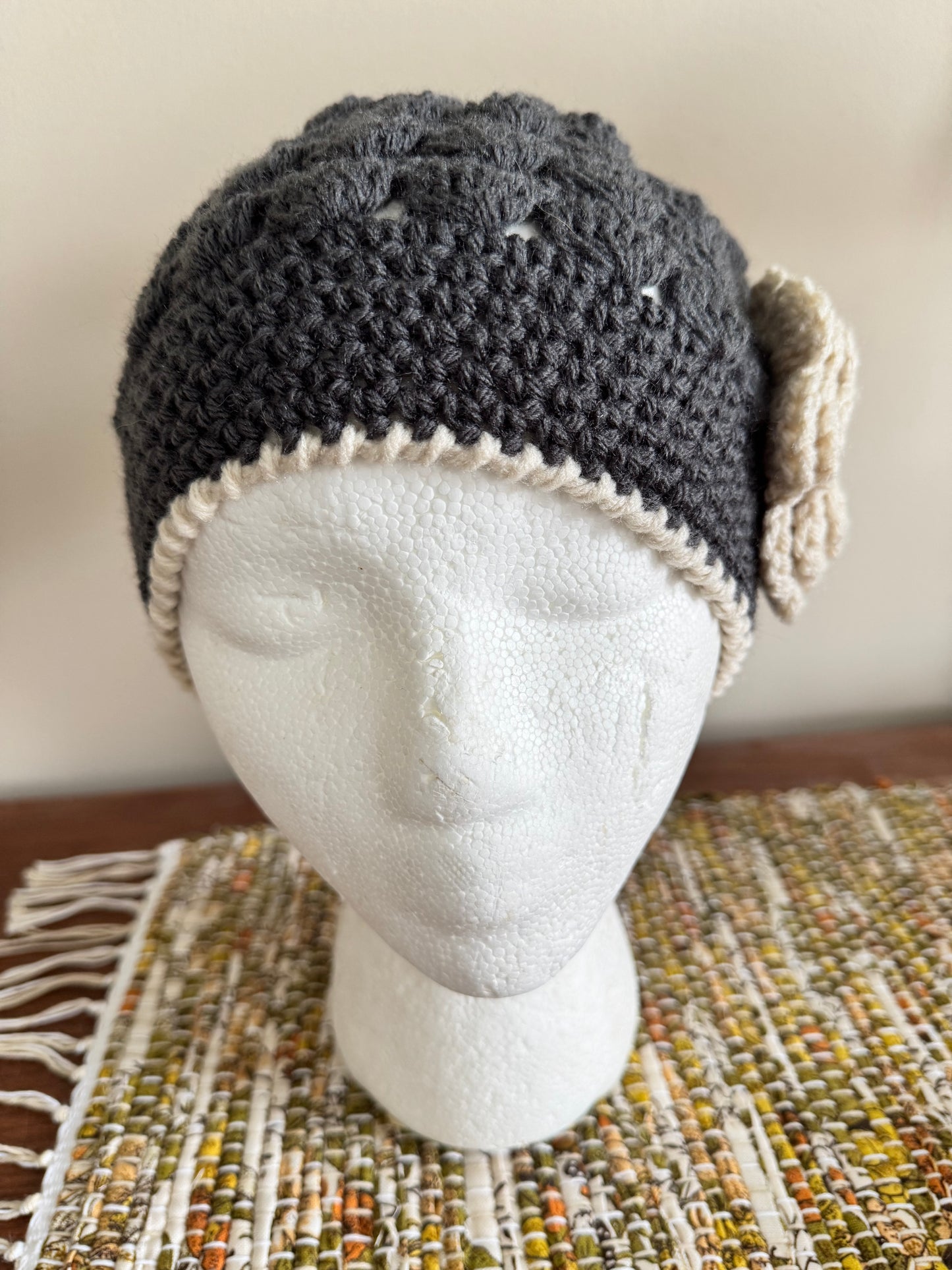 Handmade Crochet 1920s Hat
