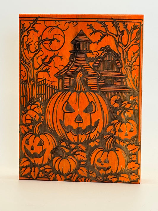 Handcrafted Sentiment Wood Block 4x6