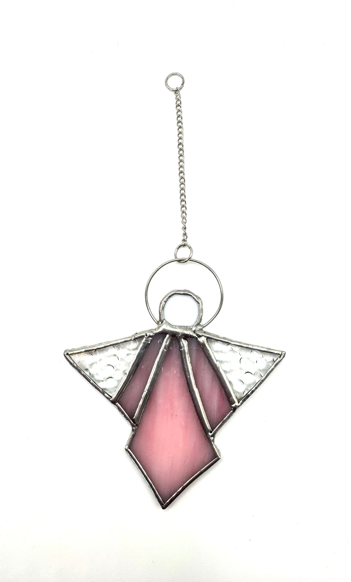 Fused Glass Angel Suncatcher