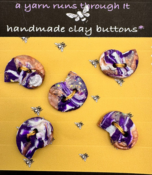 Artisan Clay Button