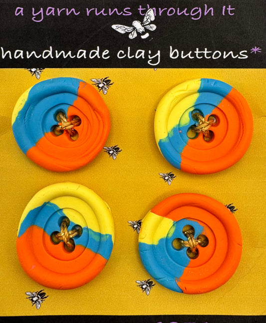 Artisan Clay Button