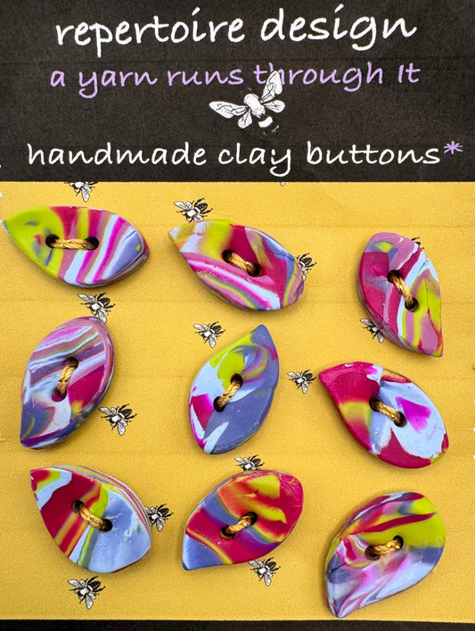 Artisan Clay Button