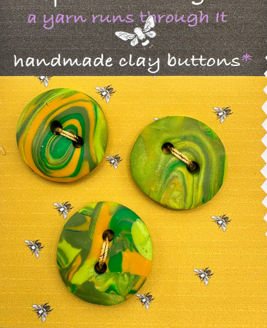 Artisan Clay Button