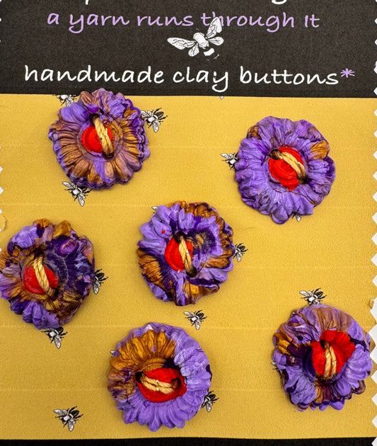 Artisan Clay Button
