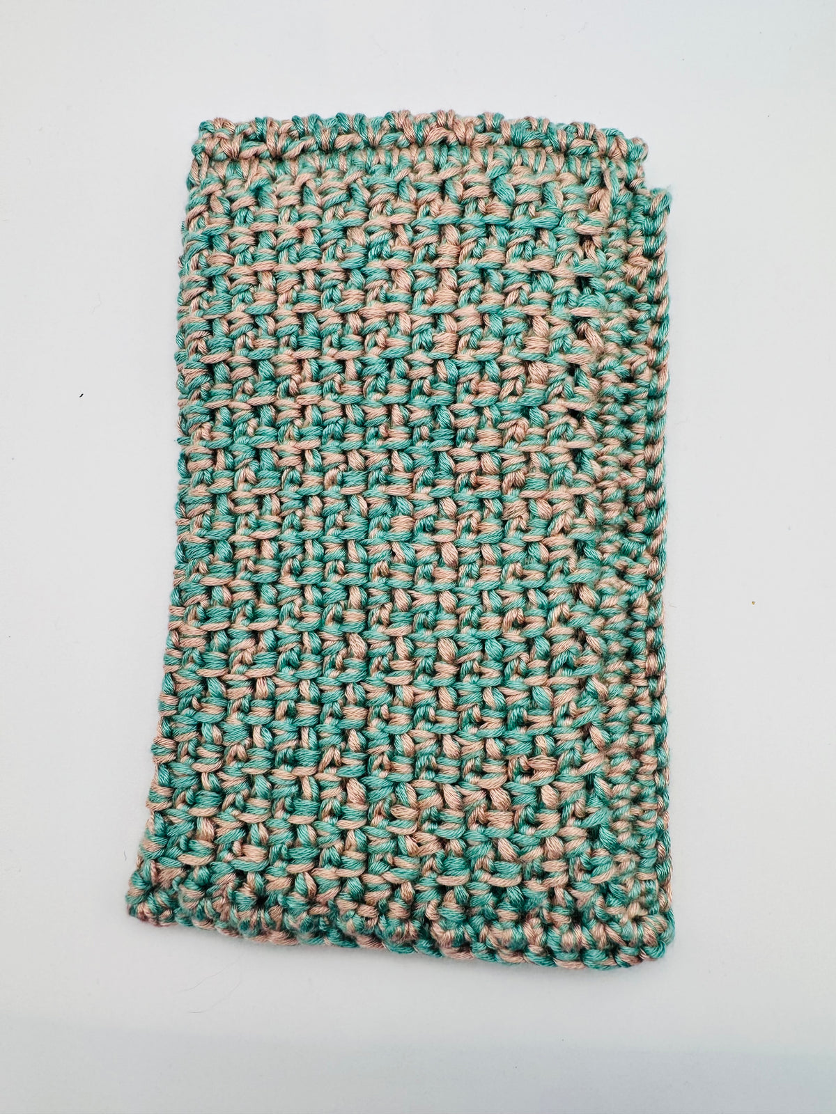 Original Design Crochet Phone Pouch with Handcrafted Button Closure