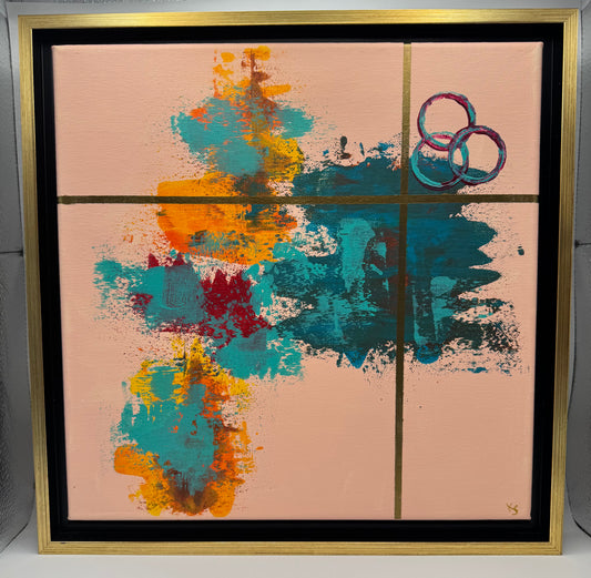 Original Acrylic On Canvas-Perfect Daze