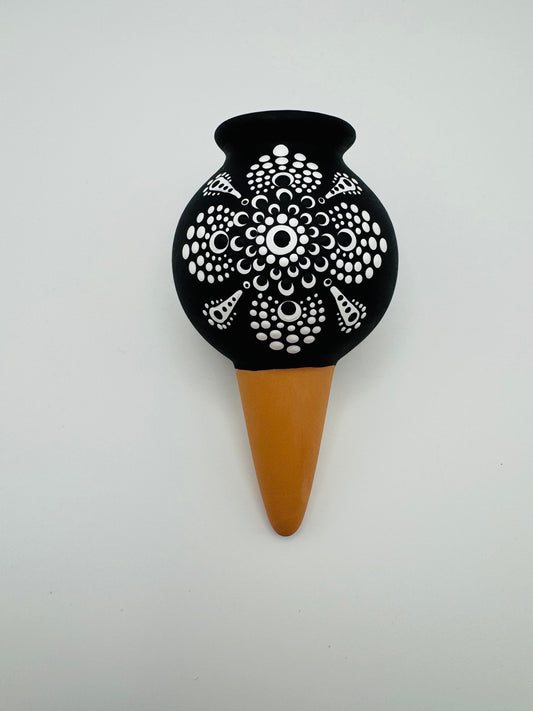 Mandala Watering Spike - Black